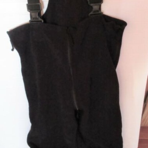 Overalls New Polar Tech Fleece NCED Fleece Overalls Black Med/Short reg Classic - Picture 4 of 10